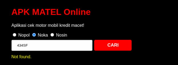 Arti Project 404 Mata Elang Not Found