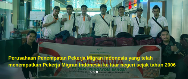 Lamar Kerja PJTKI Resmi PT. Dewi Pengayom Bangsa