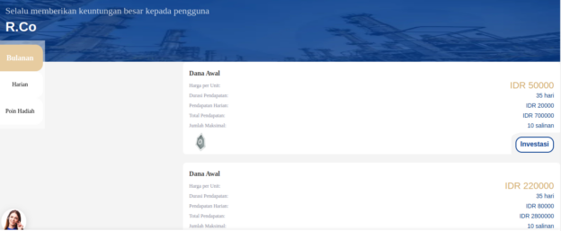 Review RCO: Investasi + Kode Undangan 2025 (SCAM!)