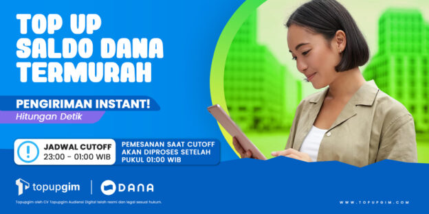 Top Up Dana : Beli saldo Dana Online Murah