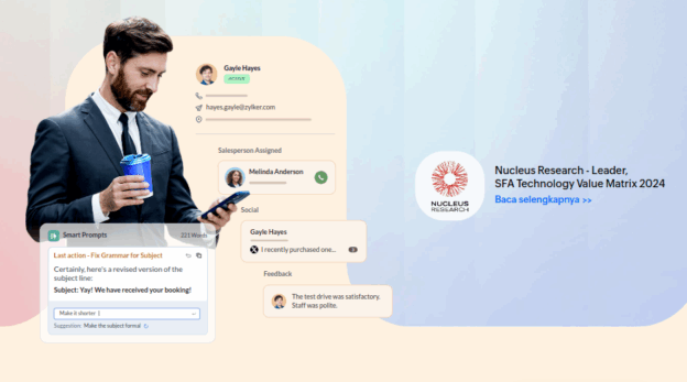 Zoho CRM untuk Optimasi Leads Bisnis Online