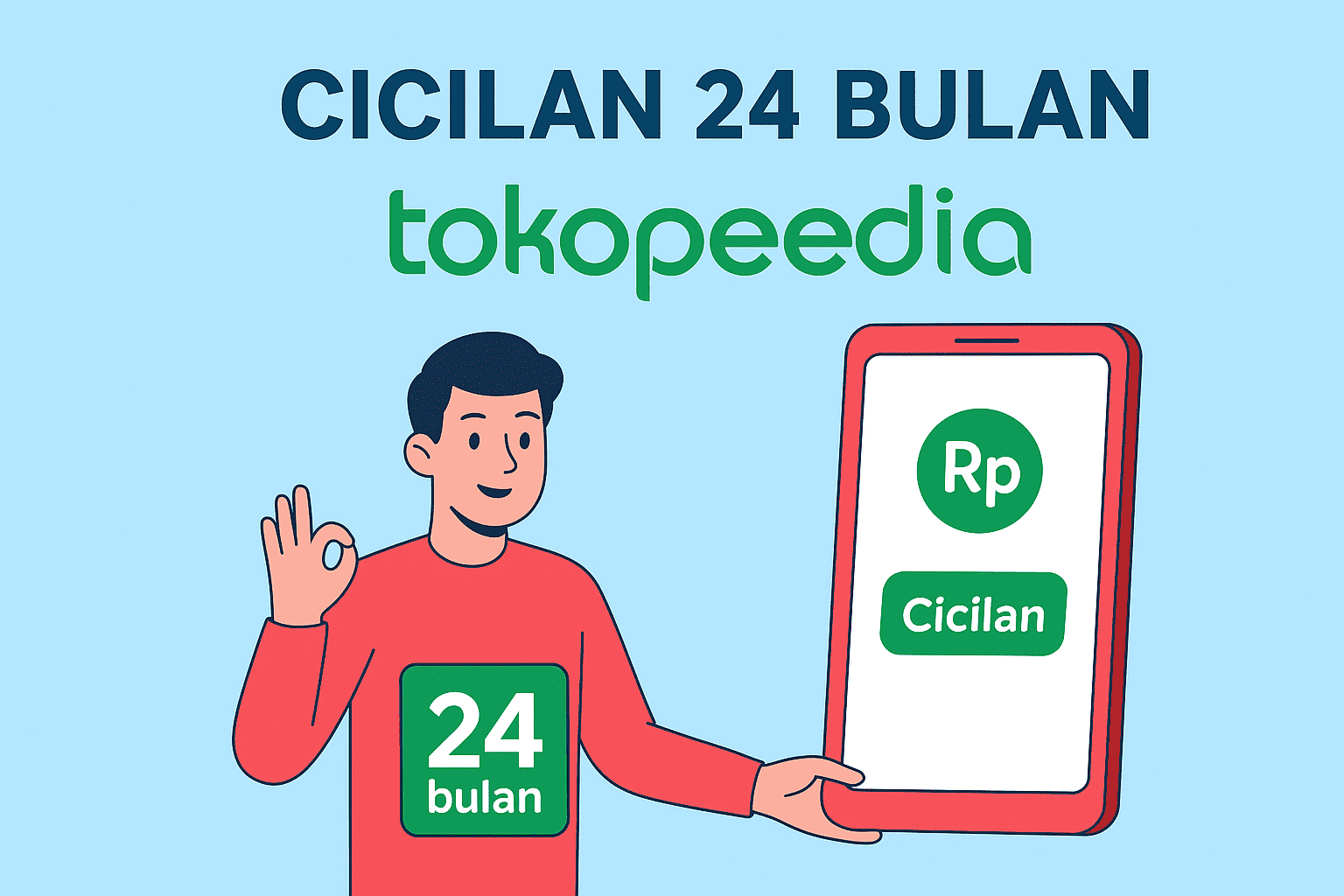 Cara Belanja dengan Cicilan Hingga 24 Bulan di Tokopedia