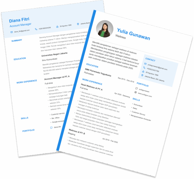 Cara Buat CV Resume Online untuk Pelamar Kerja