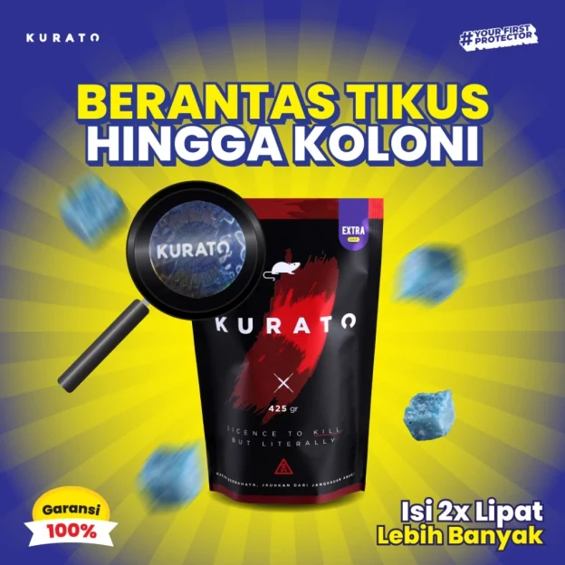 Racun tikus super ampuh mati kering tidak bau